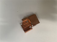 Copper Pipe Passive Heat Sink , Friction Welding CPU Extruded Heat Sink
