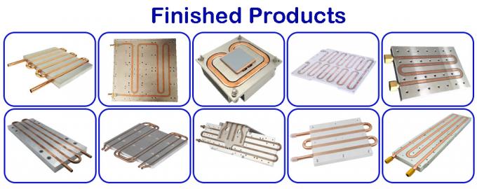 Certyfikowana przez ISO9001 aluminiowa płyta zimna w płynie do układu chłodzenia 4