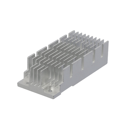 Aviation / Car / Motor Extrusion Heat Sink Painted Finish Customized Shape