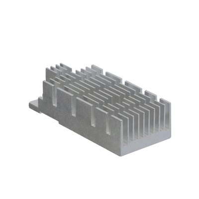 Aviation / Car / Motor Extrusion Heat Sink Painted Finish Customized Shape