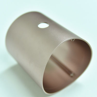Rose Gold 6061 Aluminum Alloy Precision Turned Parts