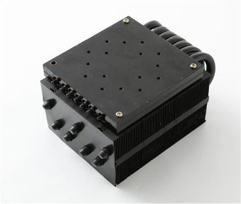 Squared Copper Pipe Electronic Heat Sink , Sintered Laptop Cpu Heatsink