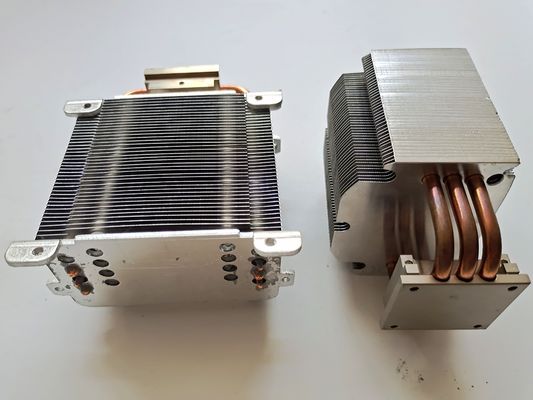 Anodization Aluminium Heatsink Extrusion , ISO9001 Igbt Heat Sink