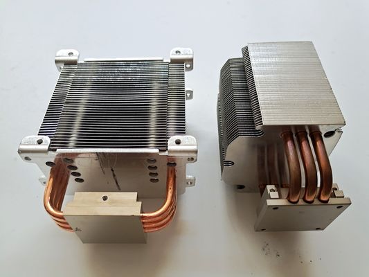 Anodization Aluminium Heatsink Extrusion , ISO9001 Igbt Heat Sink