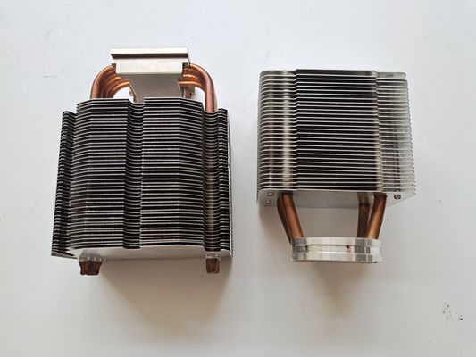 Anodization Aluminium Heatsink Extrusion , ISO9001 Igbt Heat Sink