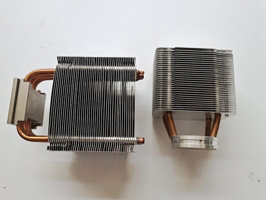 Anodization Aluminium Heatsink Extrusion , ISO9001 Igbt Heat Sink