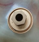 Pure Copper Parts CNC Machining Process Electroplating With Hole