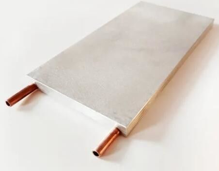 Buried-Tube Liquid Water Cold Plate Aluminum Liquid Heatsink