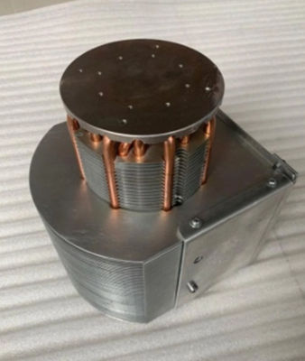 Customizable Cooling Solution Copper Heat Pipe Heatsink with 0.4mm Aluminum Fins