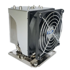 Square CPU cooler heat pipe active side blowing