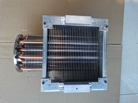 1500 W Okrągły Radiator Z Wentylatorem Duża Moc Rury Ciepłe Fin Aluminiowy Radiator Wentylator Chłodnicy