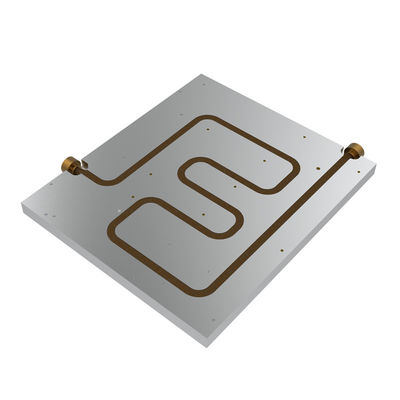Chłodzony wodą aluminiowy radiator Obróbka CNC na zimno